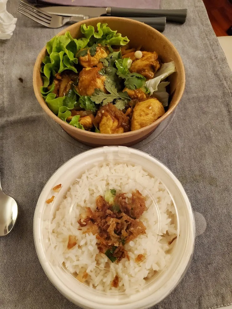 Poulet À la Citronnelle